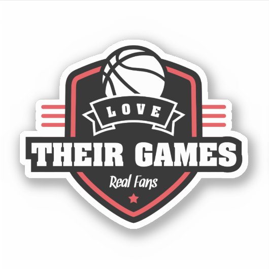 Basketballen NBA Portland Trail Blazers Team Kleur Sticker (Voorkant)