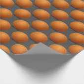 basketballen op donkergrijs cadeaupapier (Hoek)