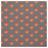 Basketballen op donkergrijs stof (Swatch)
