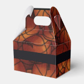 Basketballen op Flanel Bedankdoosjes (Achterkant)