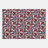 Basketballen patroon elke gelegenheid inpakpapier vel (Voorkant 3)