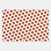 Basketballen patroon elke gelegenheid inpakpapier vel (Voorkant 2)