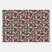 Basketballen patroon Kerstmis of elke gelegenheid Inpakpapier Vel (Voorkant 3)