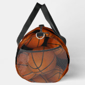 basketballen patroon speler naam jersey nummer plunjezak (Rechts)