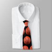 Basketballen Patroon | Sport Gifts Stropdas (Gebonden)