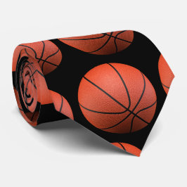 Basketballen Patroon | Sport Gifts Stropdas