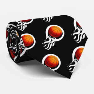 Basketballen Patroon Sport Gifts Stropdas