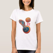Basketballen shirt Caitlin Clark fans (Voorkant)