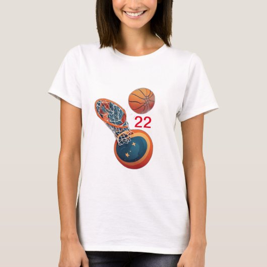 Basketballen shirt Caitlin Clark fans (Voorkant)