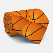 Basketballen Stropdas (Opgerold)