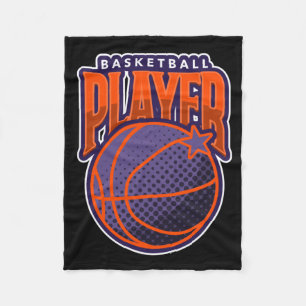 Basketballer 6 fleece deken