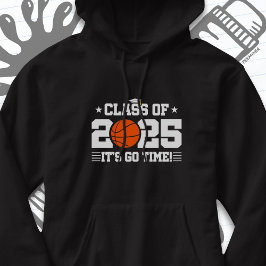 Basketballer Afstuderen Klasse van 2025 Senior Hoodie
