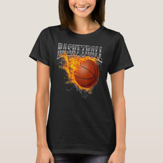 Basketballer Basketbal Hoop Dunking Basketbal Ho T-shirt