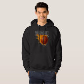 Basketballer Basketball Hoop Dunking Basketball Ho Hoodie (Voorkant volledig)