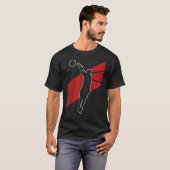 Basketballer Basketball Hoop Dunking Basketball Ho T-shirt (Voorkant volledig)