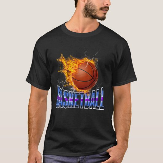 Basketballer Basketball Hoop Dunking Basketball Ho T-shirt (Voorkant)