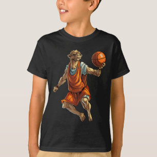 Basketballer Camel T-shirt