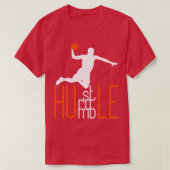 Basketballer Dunking T-shirt (Design voorkant)