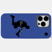 Basketballer Graphic & Jouw naam HAMbyWG Case-Mate iPhone Case (Achterkant (horizontaal))
