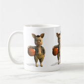 Basketballer Piglet Koffiemok (Links)