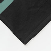 Basketballer  retro stijl fleece deken (Hoek)