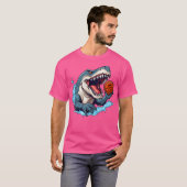 Basketballer Shark T-shirt (Voorkant volledig)