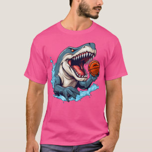 Basketballer Shark T-shirt