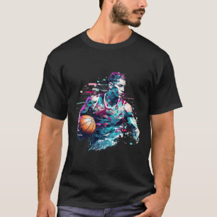 Basketballer Sport Game Kampioen Competitie T-shirt