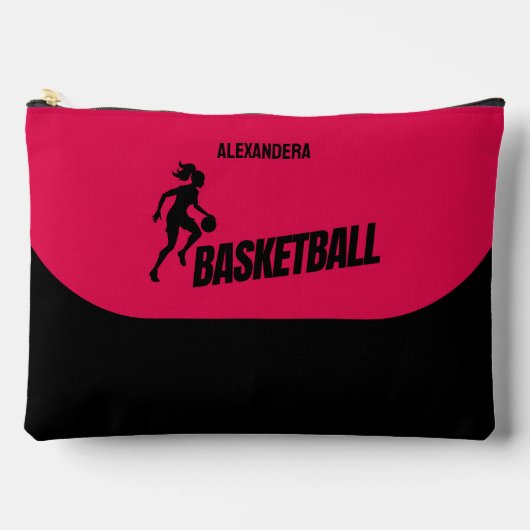 Basketballer, Verjaardagscadeau, Basketbal Meisje Etui (Voorkant)