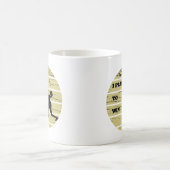 Basketballer  zonsondergang retro stijl koffiemok (Center)