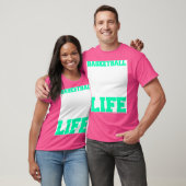 Basketballers Basketbal is het leven Sport Gift I T-shirt (Unisex)