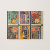 Basketballers" Legpuzzel (Horizontaal)
