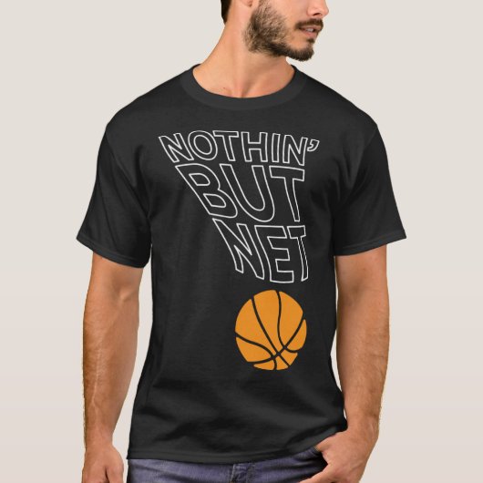 Basketballers Nothinu2019 maar Net SWISH Ty T-shirt (Voorkant)