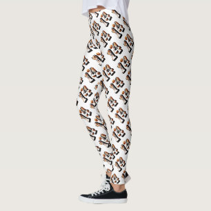 Basketballers nummer veertien Afbeelding Logo, Leggings