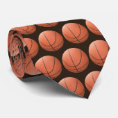 Basketballetjes, gebrand stropdas (Opgerold)