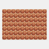 Basketballetjes Ontwerppakketten voor sport Inpakpapier Vel (Voorkant 3)