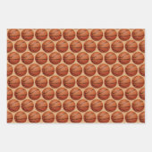 Basketballetjes Ontwerppakketten voor sport Inpakpapier Vel (Voorkant)