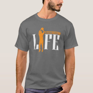 Basketballeven Bal Sporten Amerika USA retro T-shirt