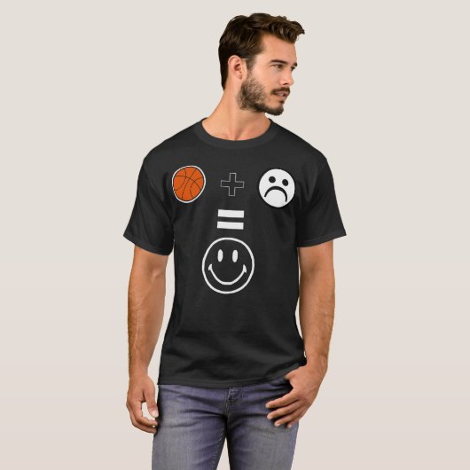 basketballhappy t-shirt (Voorkant volledig)