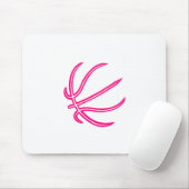 Basketballiefhebber Basketbal Muismat (Met muis)