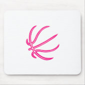 Basketballiefhebber Basketbal Muismat (Voorkant)