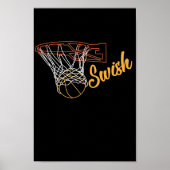 Basketballkorb "Swish" Poster (Voorkant)