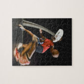 Basketballspelers 2 legpuzzel (Horizontaal)
