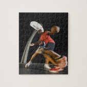 Basketballspelers 2 legpuzzel (Verticaal)