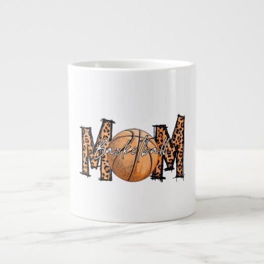 Basketbalmaan Grote Koffiekop (Voorkant)