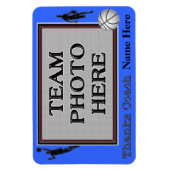 Basketbalmagneten Dank u Coach Gifts Magneet (Verticaal)