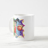 basketbalmeisje mok (Voorkant links)