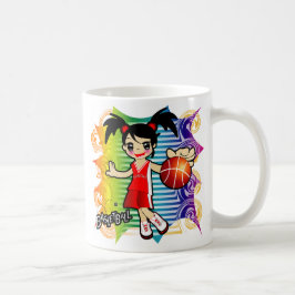 basketbalmeisje mok