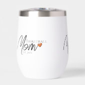 Basketbalmoeder Gevestigd Cadeau (Voorkant)