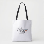 Basketbalmoeder Gevestigd Cadeau Tote Bag (Voorkant)